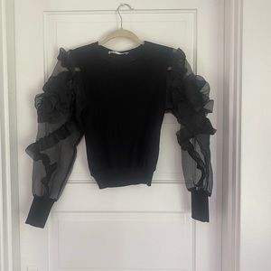 Zara sweater with Puff sleeves